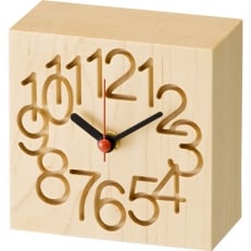 旭川家具 cosine MUKU時計(小) メープル_00637【1155032】