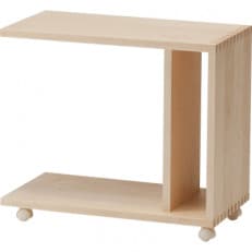 旭川家具 cosine ワゴンテーブル_01128【1155274】