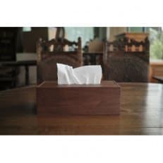 ティッシュボックス(ウォルナット)_01727【1157043】