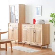 旭川家具 MUKU工房オリジナル ジャム カウンターボード 120 北海道ナラ_04577【1552516】