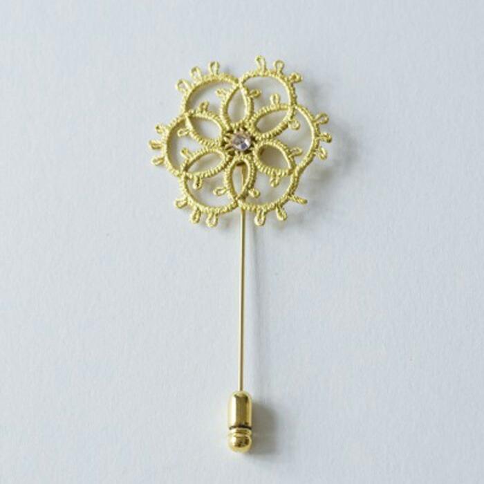 金箔ジュエリーGold-Knot ハットピン