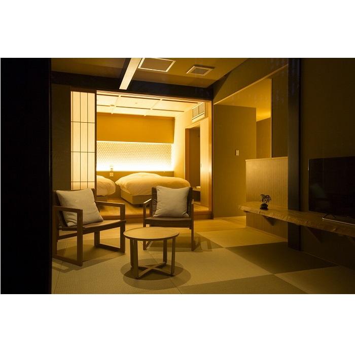 東山のオーベルジュ　薪の音金澤＜客室　NISHI＞1泊2食付宿泊券（2名様）