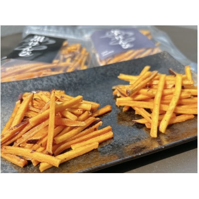 地元老舗醤油使用芋けんぴ90g×6個&ご当地ソース使用黒けんぴ90g×4個入り 計10個入り【1628471】