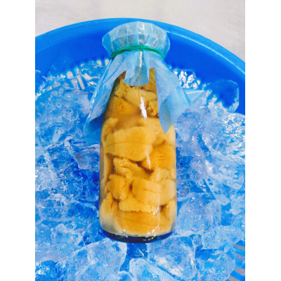 【2026年4月下旬以降順次発送】無添加生うに大瓶(130g×1本)岩手県産　ミョウバン不使用【配送不可地域：離島・北海道・沖縄・近畿・中国・四国・九州】【1641953】
