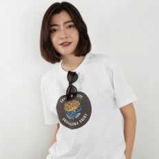 館山市 マンホールTシャツ 白 Sサイズ【1489866】