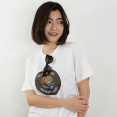 館山市 マンホールTシャツ 白 Mサイズ【1489867】