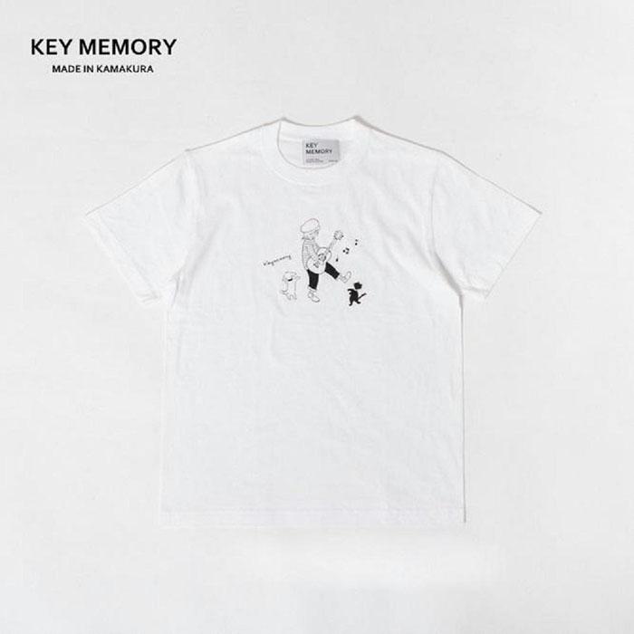 《2》メンズL ミュージックTシャツ WHITE
