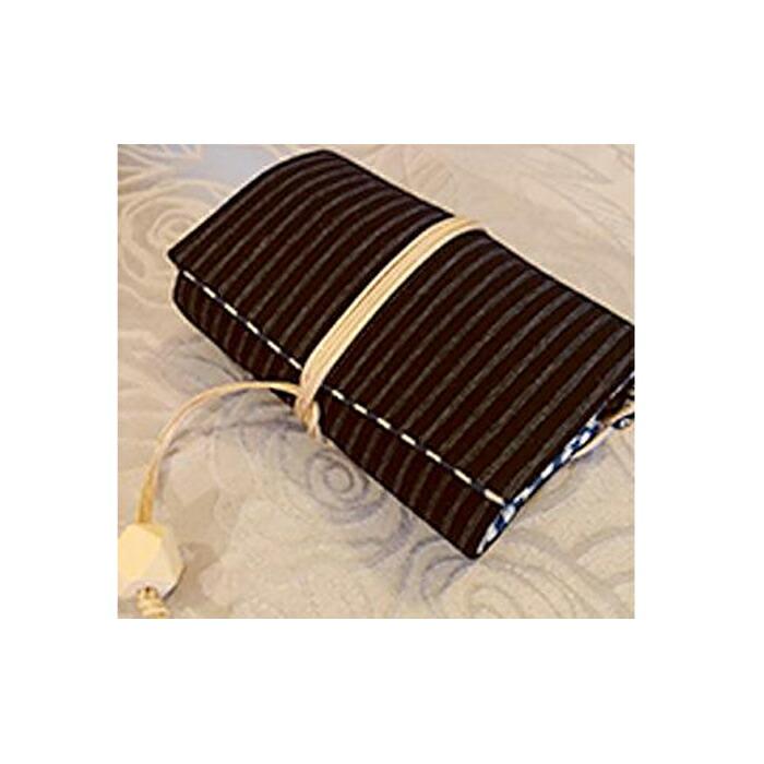 【紺色】手仕事工房 鎌倉今村　道中財布