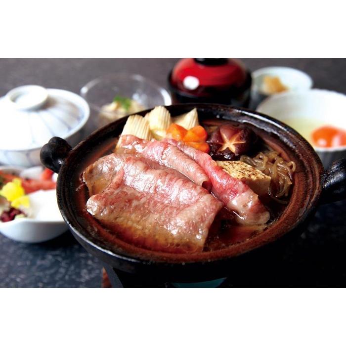 鎌倉御成町石川　鎌倉市ふるさと納税オリジナルすきやき御前 ランチ１名様お食事券