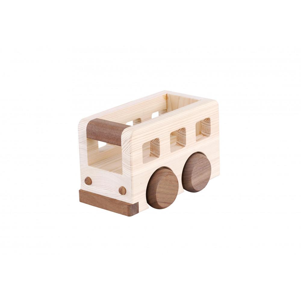 国産檜 おもちゃ IKONIH／アイコニー オルゴールバス