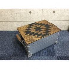 アウトドアブランド　スノーピーク(snow　peak)　シェルフコンテナ25用　オルテガ柄天板【1500557】