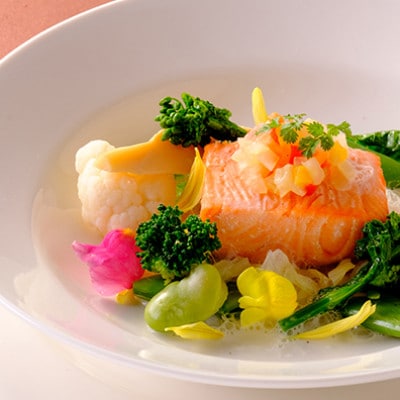 ポピースプリングスリゾート&スパ ペアランチ(お魚料理+ビュッフェ)&温泉入浴+フェイスタオル付【1666235】