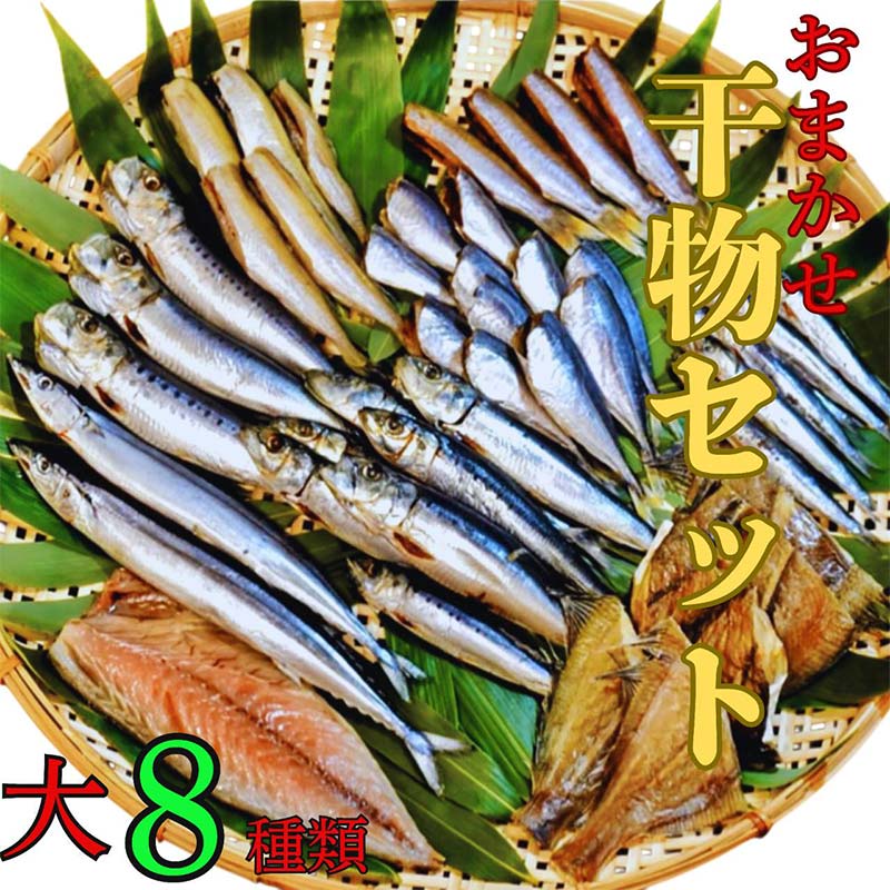 おまかせ干物セット(大)【大和水産】三陸山田 山田町 魚 魚介 干物 おかず 夕飯 詰合せ カワハギ アジ メアジ チダイ サバ イワシ サンマ タラ カレイ ムツ YD-833