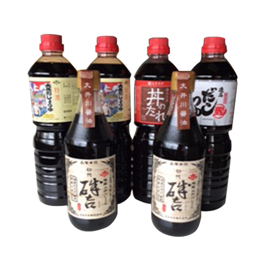 大井川しょうゆの調味料セット 醤油