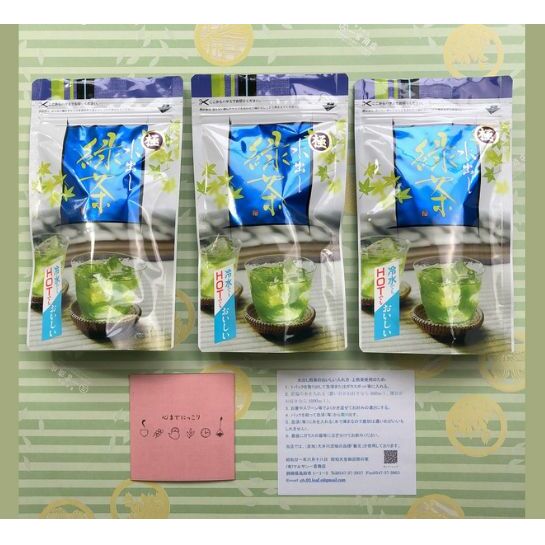 [採れたて2025年新茶!]初物深蒸し水出ティーバッグ(5g×20個)×3袋 お茶 緑茶新茶 無垢 粉茶 煎茶 ブレンド ティーパック