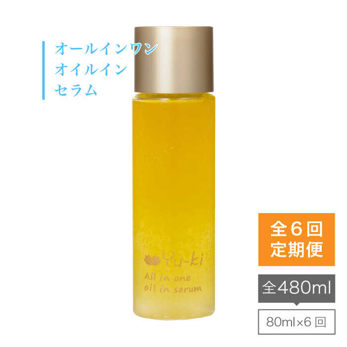 【全6回定期便】 オールインワン オイル イン セラム 糸島市 / 株式会社Yu-ki [AHJ009]