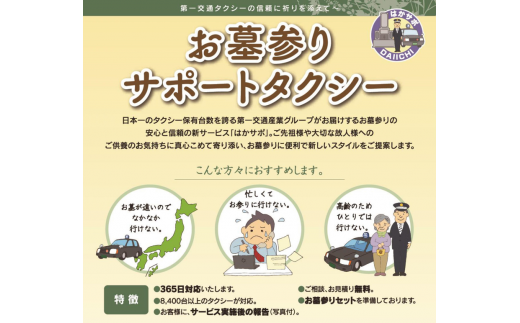 3.5-9-7 お墓参り代行サービス（南アルプス市内限定）　ALPCT001