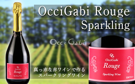 【OcciGabi Winery】ルージュ・スパークリング 【余市のワイン】 ワイン 赤ワイン スパークリングワイン ドルンフェンダー レゲント 余市のワイン 北海道のワイン 日本のワイン 国産ワイン お酒