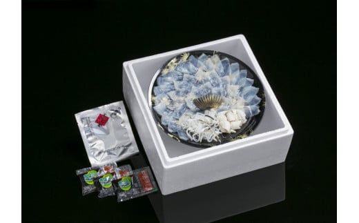 【着日指定可】国産とらふく刺身セット（約2～3人前）