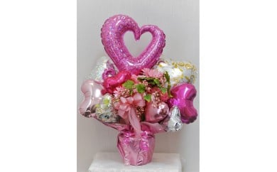 バルーンアレンジメント（プリンセスカラー）| 風船 ギフト 贈り物 お祝い M27S15