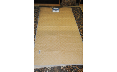 【先着8枚限定】 敷きパット シングル （本麻） 近江縮 | あ！寝装広場ワタコウ 寝具 日本製 M11M12