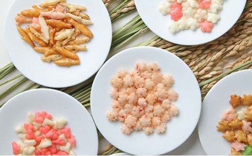 小さな小さな姿あられ 彩 (6種 27袋入)|初穂製菓 お菓子 姿あられ あられ ギフト M10S130