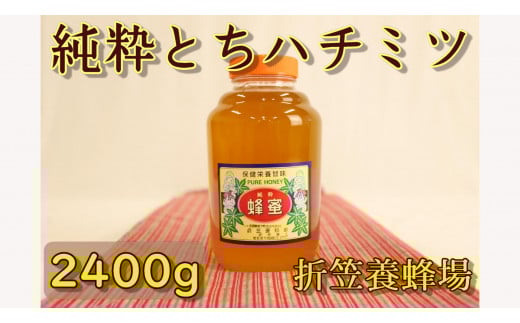 6-B 折笠養蜂場 とちハチミツ 2400g