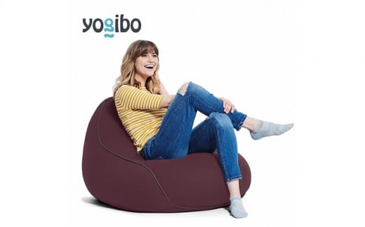 【ディープパープル】39-I-9 Yogibo Lounger (ヨギボー ラウンジャー) ※離島への配送不可