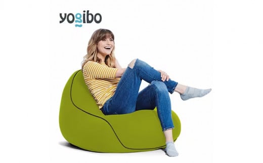 【ライムグリーン】39-I-15 Yogibo Lounger (ヨギボー ラウンジャー) ※離島への配送不可