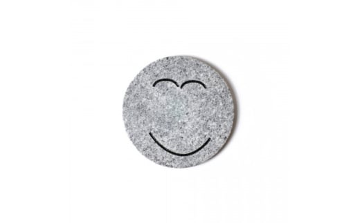 DISK V / HIMAA|平山昌尚氏イラスト刻印の庵治石プレート【1610074】