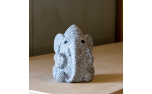 オーダーメイド庵治石彫刻作品(Sサイズ)【1610090】