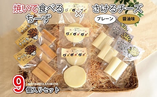 焼いて食べるちーず・さけるチーズ詰め合わせ　[015MS002]