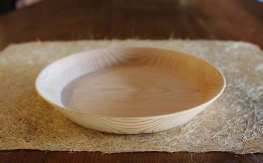 京丹波産ヒノキのお皿　[020TK001]
