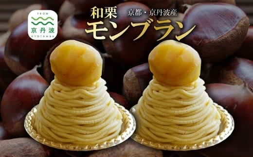 和栗モンブラン 2個 セット 丹波栗 スイーツ 低温熟成栗使用 国産 くり 栗 京都 京丹波 濃厚 ご当地グルメ お取り寄せ ギフト 菓歩菓歩 capocapo ※北海道・沖縄・その他離島は配送不可 [010NA023L]