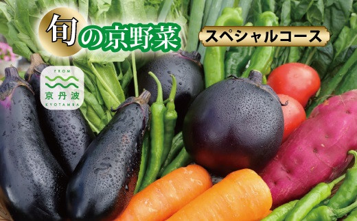 旬の京野菜 スペシャルコース 《野菜詰め合わせ 野菜セット 京野菜 旬の野菜 新鮮野菜 有機野菜 減農薬》 ※沖縄・その他離島は配送不可 [015KH003]