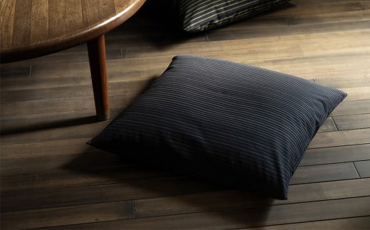 【闇の気】<KUMASHIMA>座布団カバー 茶席判(43×48cm)