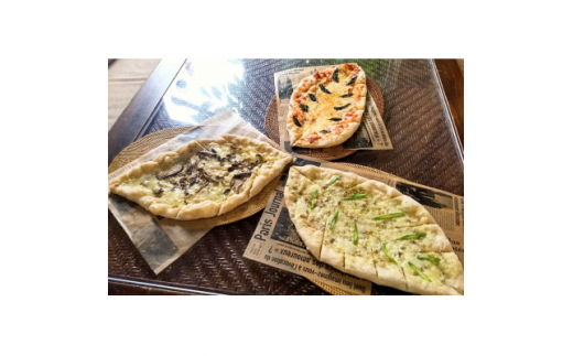 石窯で焼いたパーティーピザセット【1511545】