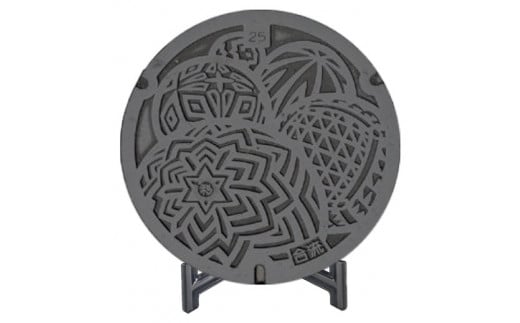 ミニチュアグラウンドマンホール【和歌山市タイプ】