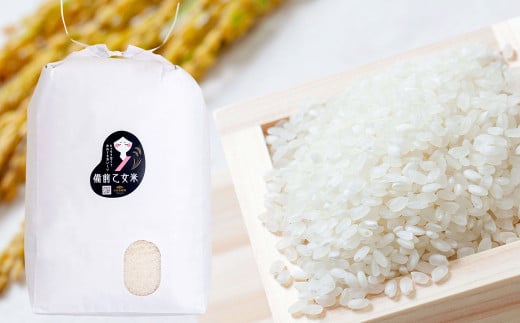 備前乙女米 白米 10kg×2袋（計約20kg）【2025年10月下旬～2026年9月下旬発送予定】 ／ お米 米 おこめ こめ コメ ご飯 精米 ライス モチモチ 石原果樹園 岡山県 美咲町