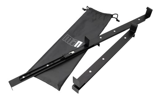 To-Rail トランクカーゴ用 スライドレール ／ アイアン 鉄 黒色 ブラック 簡単セッティング 簡単取付 スライド開閉 スライド天板 専用収納袋 収納袋付き