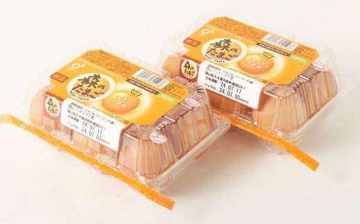 森のたまご(赤玉) 72個(6個入り×12パック) / 国産 赤卵 卵 タマゴ