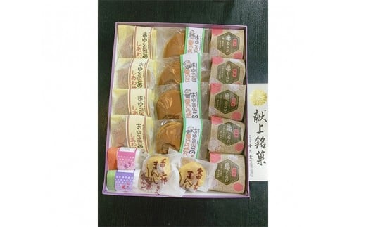 No.401 幸月堂　厚木推奨品銘菓　詰合せB ／ 和菓子 最中 モナカ 饅頭 まんじゅう 神奈川県
