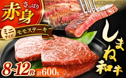 肉質日本一！しまね和牛 モモステーキ A4ランク以上 600g(300g×2P) 島根県雲南市/Do corporation株式会社 [AIDI018]