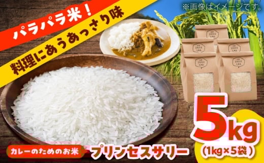 【チョイス限定】プリンセスサリー5kg お米 米 インディカ米 島根県雲南市/出雲SPICE LAB. [AIAD014]