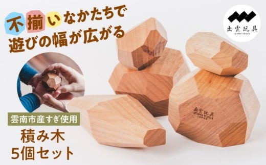 出雲玩具杉〜私たちの想いを込めた積み木〜  島根県雲南市/株式会社 CNC [AIAS004]