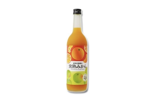 ▼[紀州 南高梅使用]完熟みかん梅酒 720ml [sta705-ks-mk]