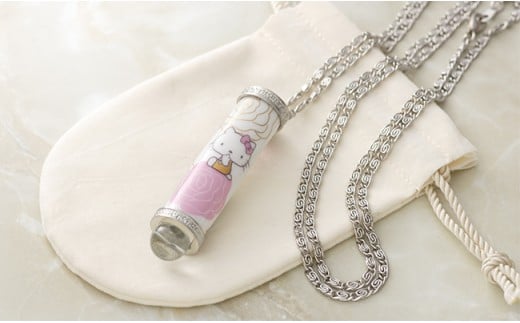 香蘭社「ハローキティ」ペンダント型 有田焼万華鏡 A70-91