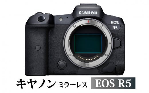 キヤノンミラーレスカメラ　EOS R5 大分市 カメラ 高画質 AF性能 手ぶれ補正 連続撮影 動画 保証 静止画 Canon CANON キヤノン キャノン R14141
