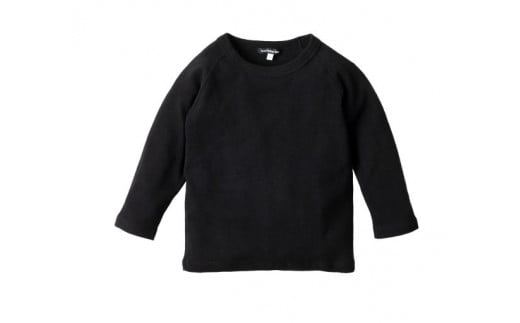 キッズ 9分袖Tシャツ① 善通寺ブラック 110サイズ