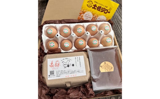 こだわりの土佐ジローカステラとたまごのセット